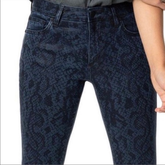 Joe’s Snakeskin Pattern The Charlie High Rise Skinny Ankle Jeans - New With Tag - Picture 4 of 16